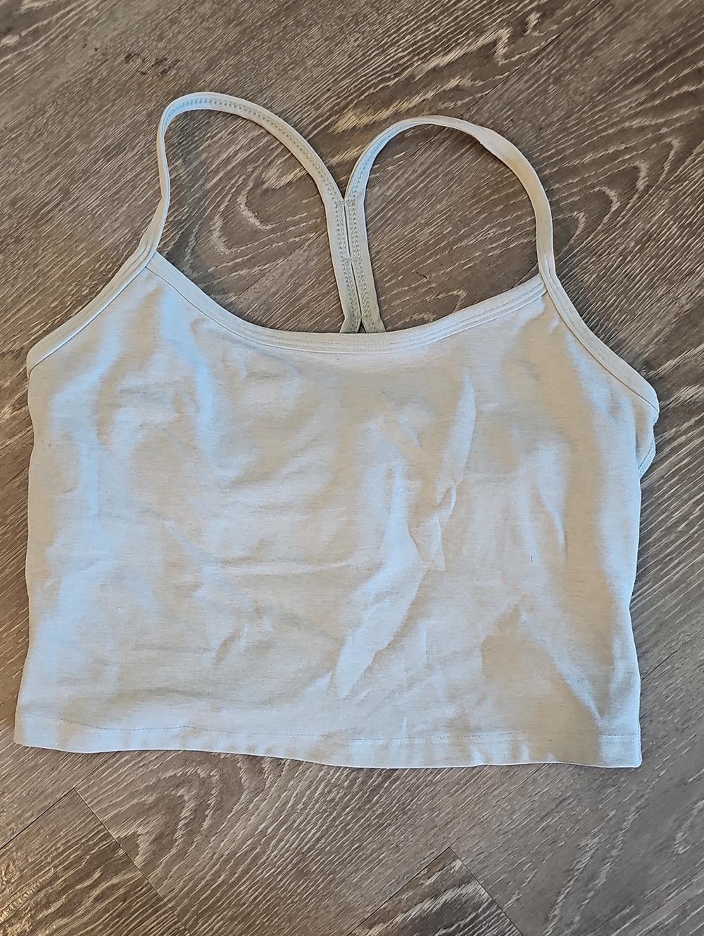 Beyond Yoga Spacedye Slim Racerback Cropped Tank Mint Green Size Small